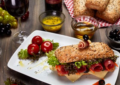 Fotografía de alimentos profesional